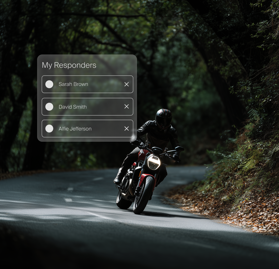 Add your\nemergency contacts image